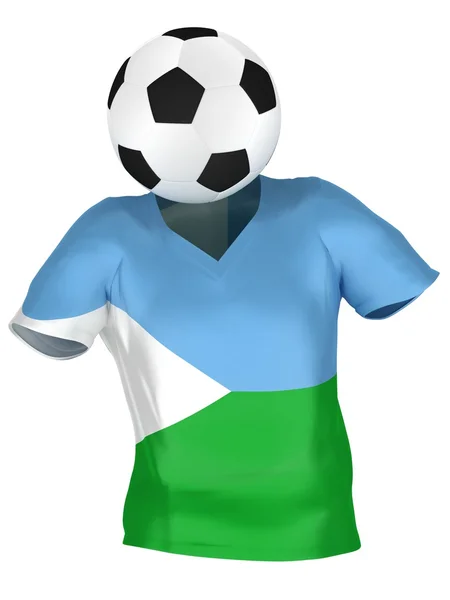 Soccer Team of Djibouti | All Teams — Stock Photo, Image