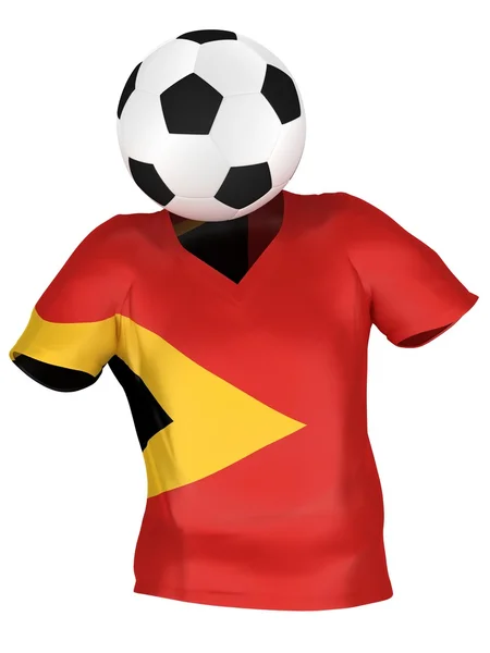 东帝汶足球队 |所有团队 — 图库照片