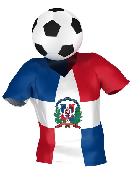 Soccer Team of Dominican Republic — Stock Photo, Image