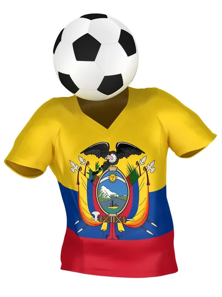 厄瓜多尔足球队 |所有团队 — 图库照片