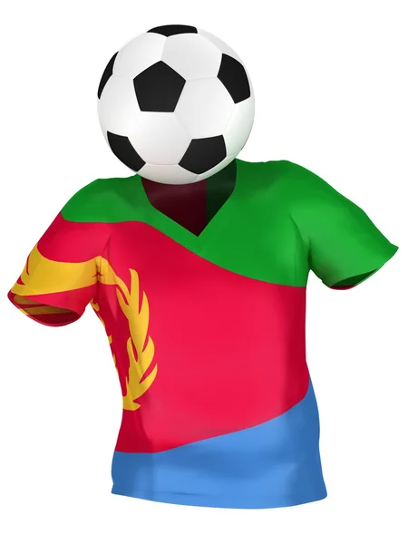 厄立特里亚足球队 |所有团队 — 图库照片
