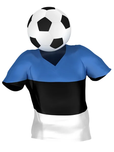 Soccer Team of Estonia | All Teams — Stock Photo, Image