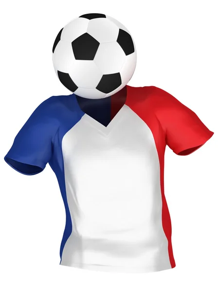 法国足球队 |所有团队 — 图库照片