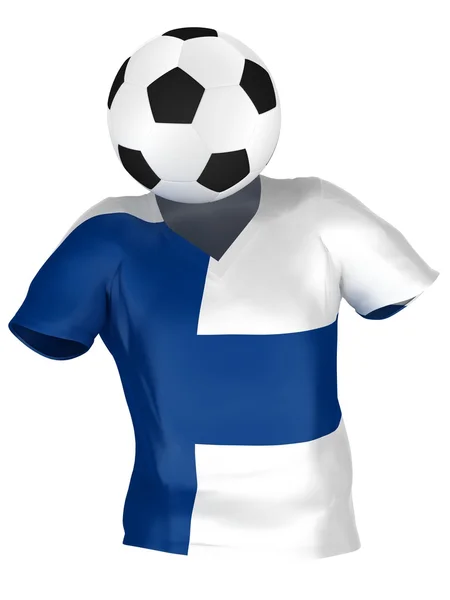 Equipa de Futebol da Finlândia - Todas as Equipas — Fotografia de Stock