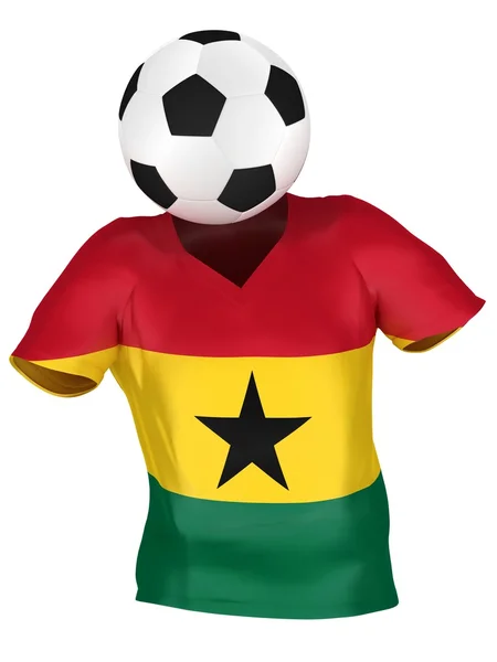 Футбольная команда Ганы по футболу — стоковое фото
