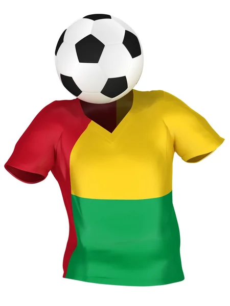 几内亚足球队 |所有团队 — 图库照片