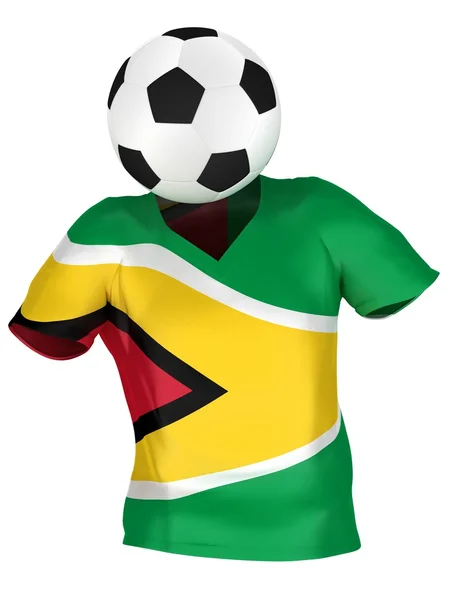 Fotbalový tým Guyana | Všechny týmy — Stock fotografie