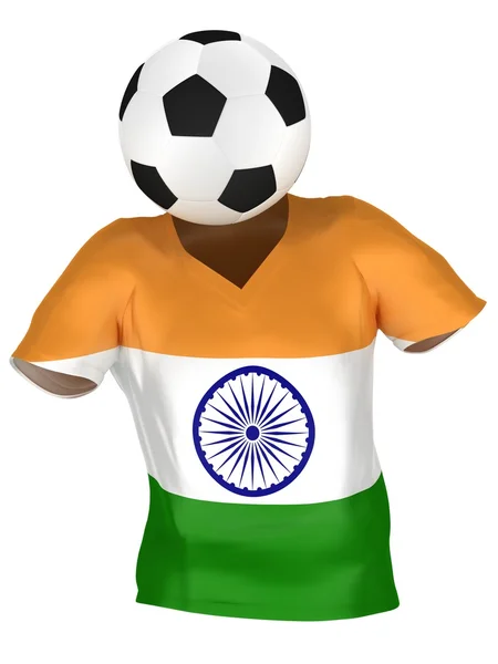 Equipe de Futebol da Índia — Fotografia de Stock