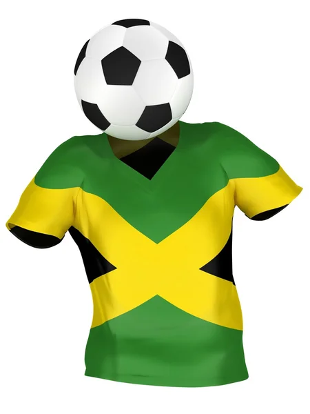 Equipe de Futebol da Jamaica the All Teams — Fotografia de Stock