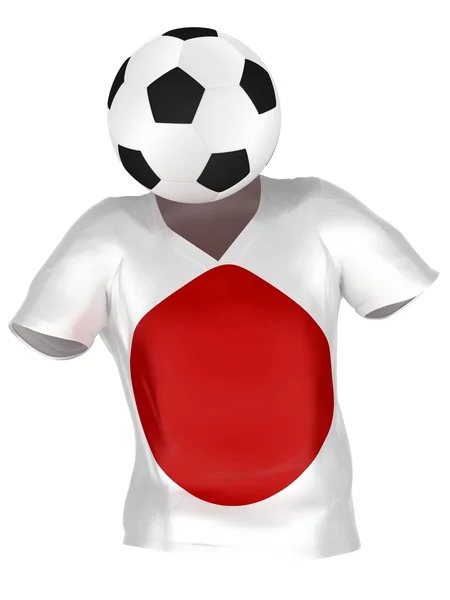 Equipo de Fútbol de JapónTodos los equipos — Foto de Stock