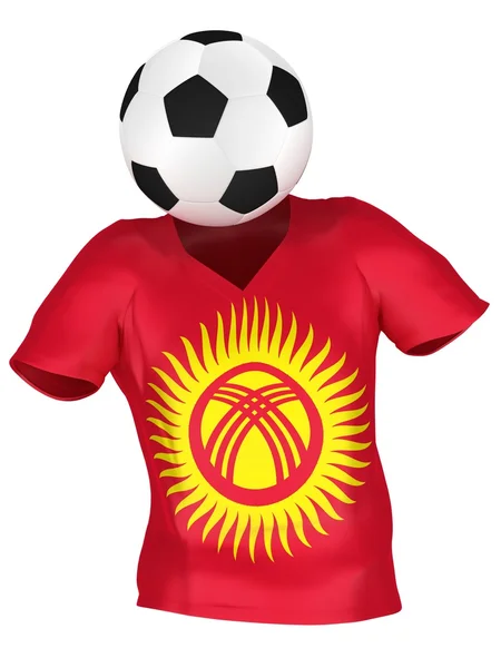 吉尔吉斯斯坦足球队 |所有团队 — 图库照片