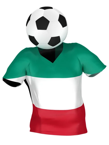 科威特足球队 |所有团队 — 图库照片
