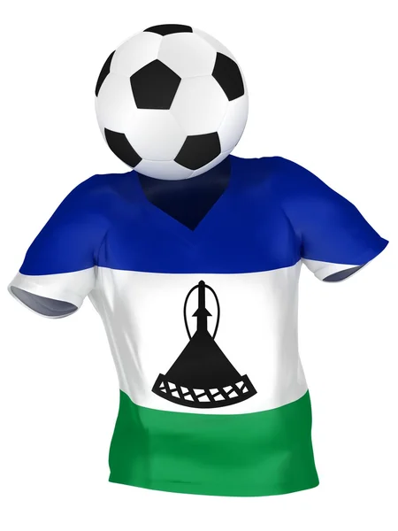 Fotbalový tým z Lesotho | Všechny týmy — Stock fotografie