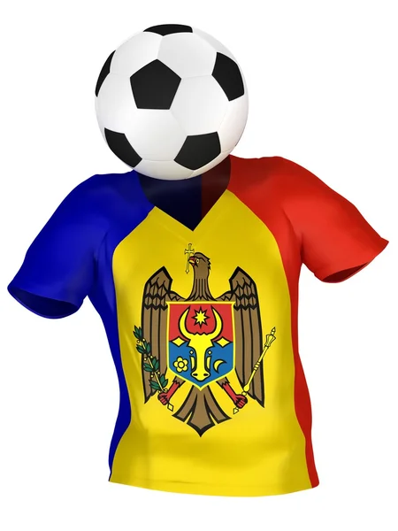 Fußballmannschaft der Republik Moldau | alle Mannschaften — Stockfoto