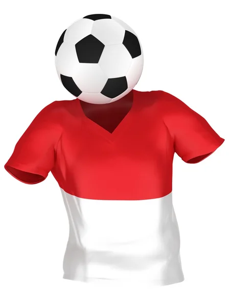 Drużyna piłki nożnej z Monako | Wszystkie zespoły — Zdjęcie stockowe