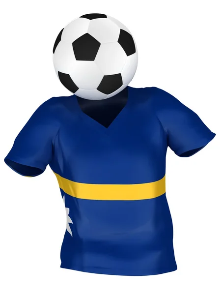 Soccer Team of Nauru | All Teams — Stock Photo, Image