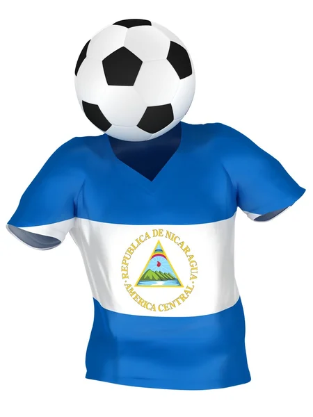 Soccer Team of Nicaragua | All Teams — Stock Photo, Image