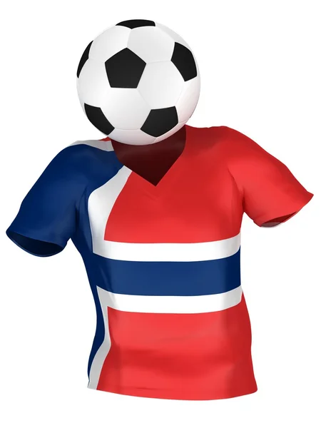 Футбольная сборная Норвегии по футболу — стоковое фото