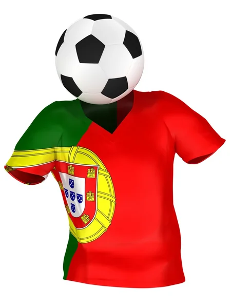 포르투갈의 축구 팀 | 모든 팀 — 스톡 사진