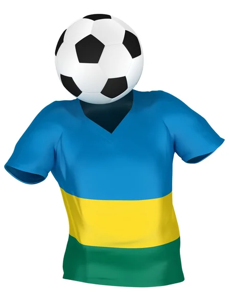 Equipo de Fútbol de Ruanda jalá Todos los equipos — Foto de Stock