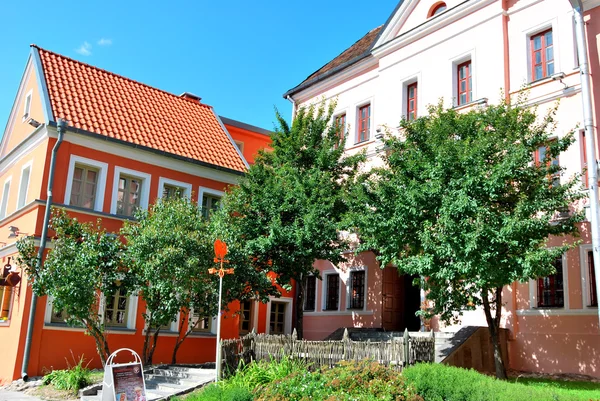 stock image Bright old buildings