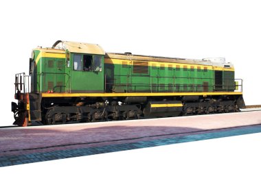 Diesel locomotive clipart