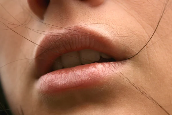 Woman Lips — Stock Photo, Image