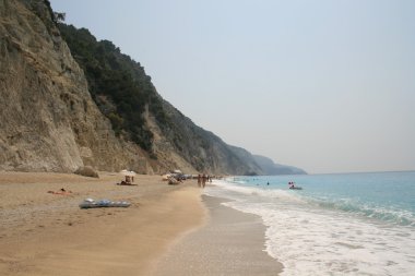 Beach On Lefkada Island
