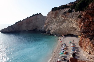 Porto Katsiki Beach clipart