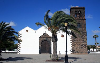 Cathedral In La Oliva, Fuerteventura clipart