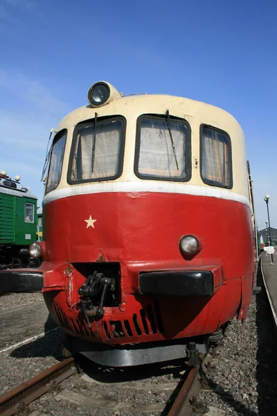 古い黄色の鉄道車両 — ストック写真