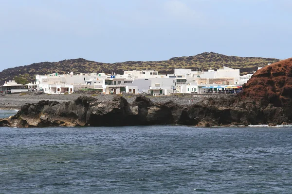 El Golfo village, Lanzarote — Stockfoto