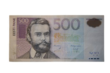 Estonya 500 krones banknot