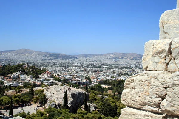 Panoramisch uitzicht van Athene — Stockfoto