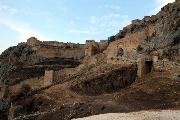 Acrocorinth Fortifications — Zdjęcie stockowe