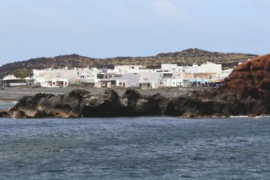 el golfo Köyü, lanzarote