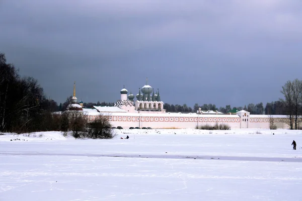Ruský Pravoslavný klášter — Stock fotografie