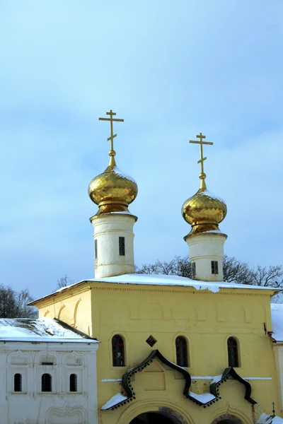 Daken van russain orthodoxe kerk — Stockfoto
