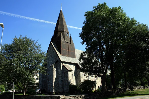 Voss eski kilisede — Stok fotoğraf