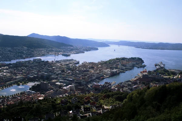 Panorama z Bergenu — Stock fotografie