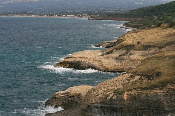 Vita klipporna i Sardinien — Stockfoto