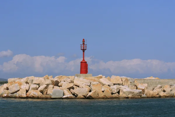 Small Red Lighthouse — Zdjęcie stockowe