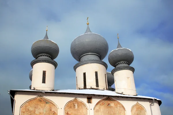 Techos de la Iglesia Ortodoxa Rusa — Foto de Stock