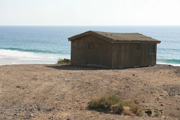 Wooden Shed On The Beach — Stock Photo, Image
