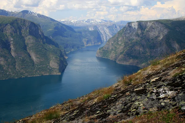 Fjord v Norsku — Stock fotografie