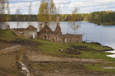 Rus peyzaj sonbahar