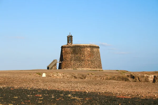 Πύργος του ρολογιού στο lanzarote — Φωτογραφία Αρχείου