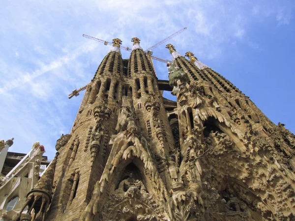 Sagrada familia yapım aşamasında