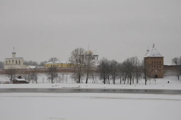 Kremlin in Novgorod the Great — Stock Photo, Image
