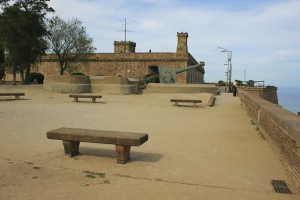 Monjuic、バルセロナの要塞 — ストック写真